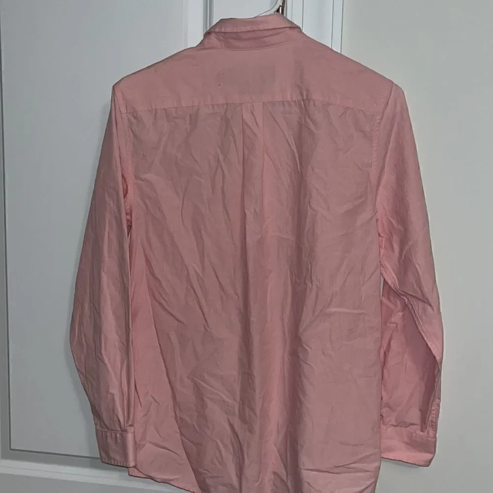Pink Blue whale Vineyard Vines Whale Youth Kids cotton LS shirt L boys
